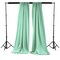 Pack of 2 Polyester Poplin Backdrop Drapes 96 x 58 Inch Semi-Opaque Event Panels
